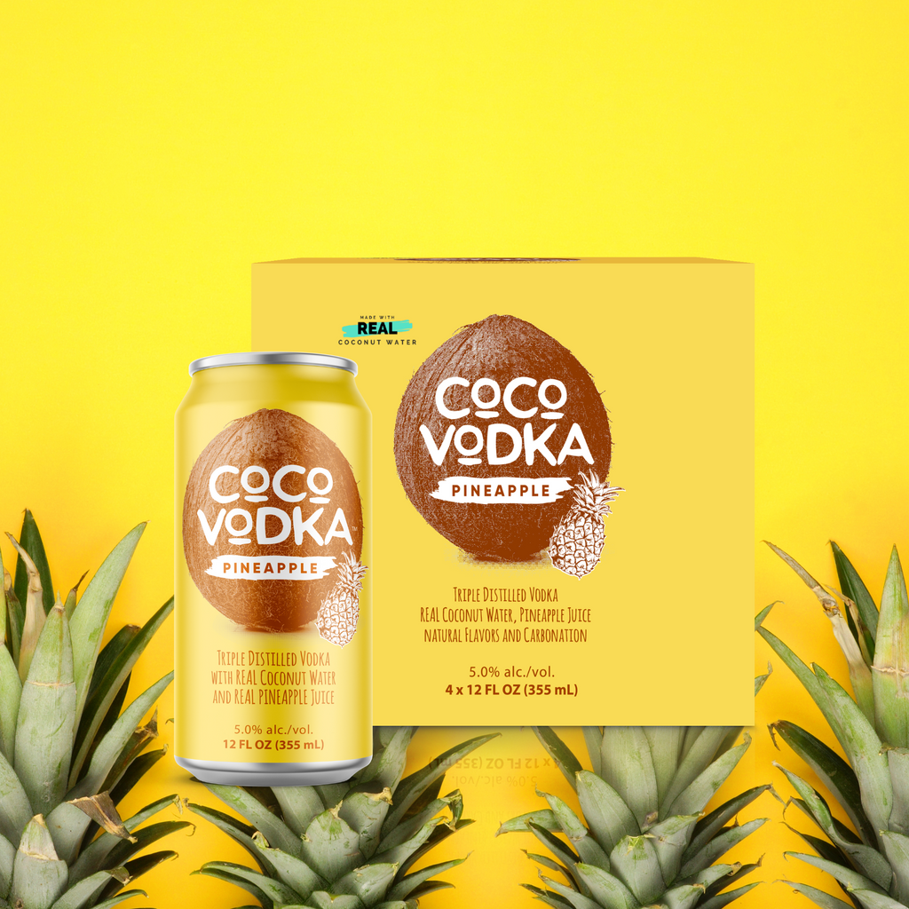 CoCo Vodka™ Pineapple | 4 pack