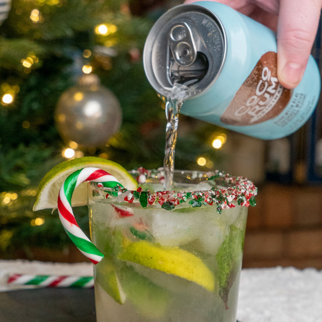 Candy Cane Mojito