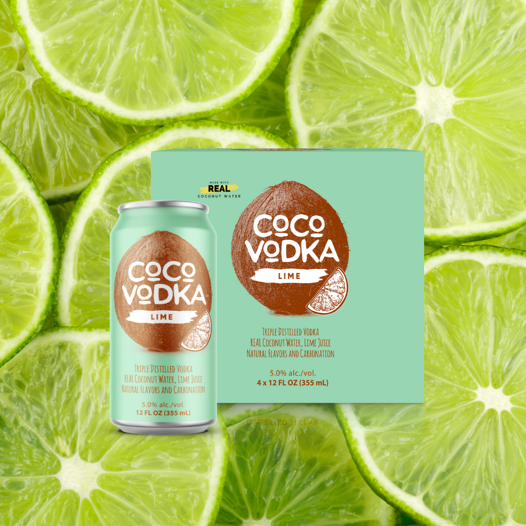 CoCo Vodka™ Lime | 4 pack
